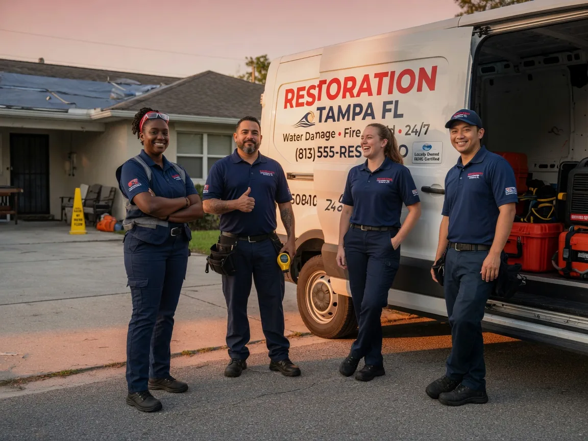 Water Damage Restoration company in Lampe, MO
